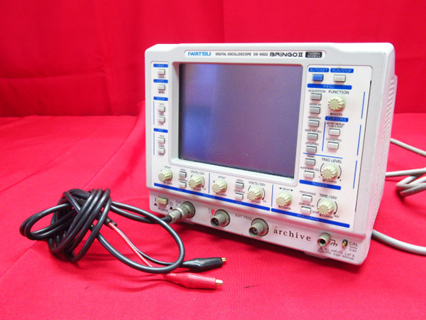IWATSU 岩崎通信機 DS-8822P デジタルオシロスコープ BRINGO II 150MHz 400MS/s