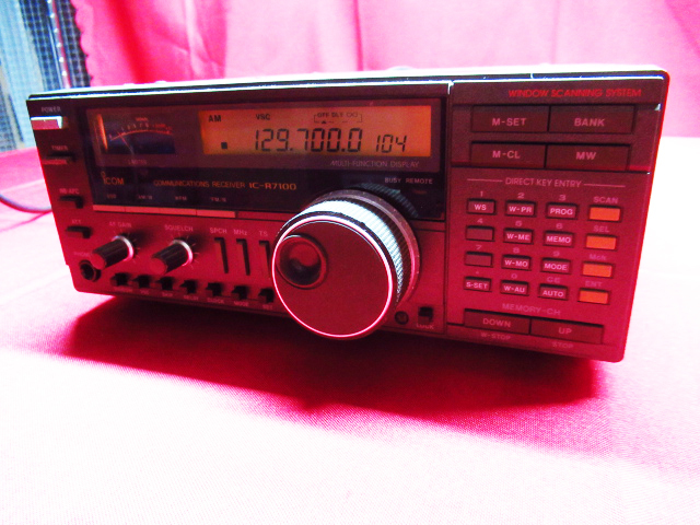 アイコム ICOM COMMUNICATIONS RECEIVER IC-R7100