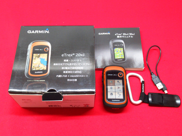 GARMIN ガーミン eTrex 20xJ イートレックス ハンディ