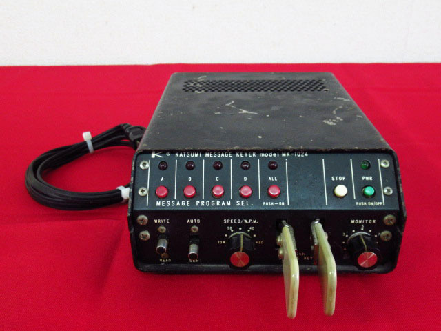 KATSUMI ELECTRIC カツミ MK-1024 MESSAGE KEYER メッセージキーヤー
