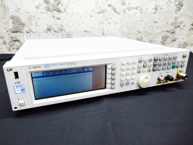 見学可能 Agilent アジレント N5182A 250kHz～3GHz MXG ベクトル信号発生器 シグナルジェネレーター